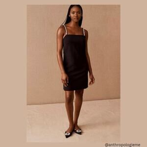 New Sachin + Babi Stacia Embellished Black Dress - Size 8